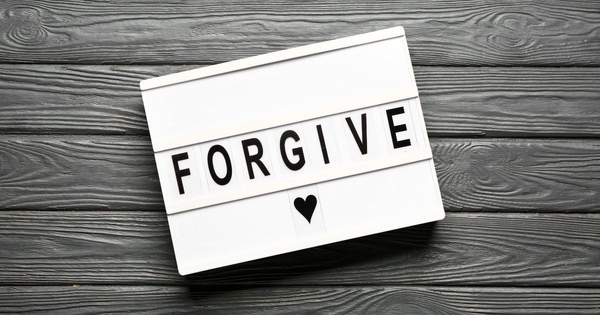 forgiving yourself — supporting image 1